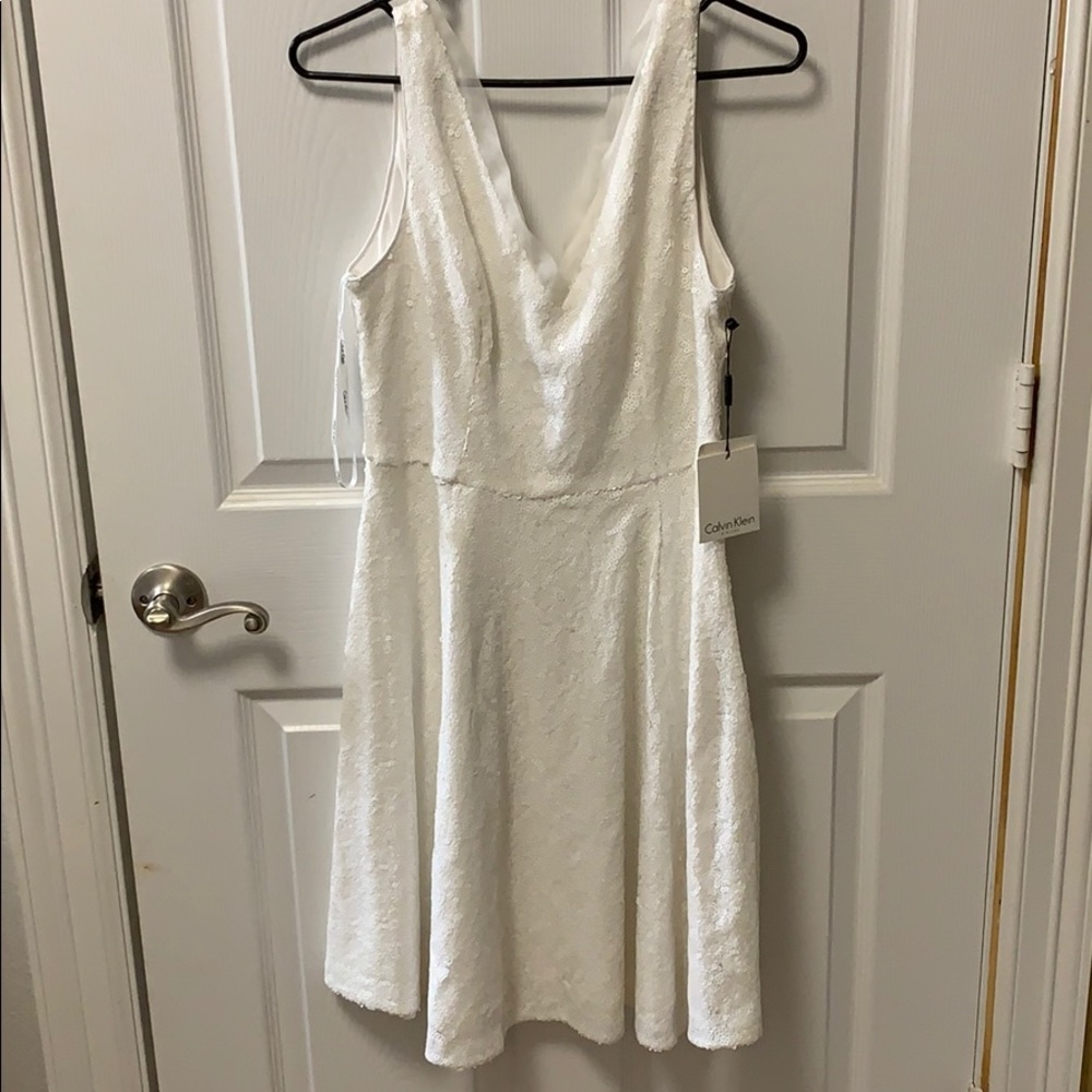 Calvin Klein sequin dress